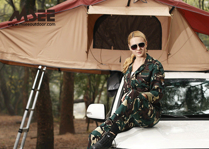 ABS المواد خيمة التخييم في الهواء الطلق على رأس السيارة ، خيمة سقف السيارة الرف صديقة للبيئة المزود