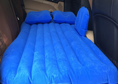 اللون الرمادي 135 * 85 * 45CM نفخ سيارة سرير PVC قابلة للطي الهواء السرير المواد المزود